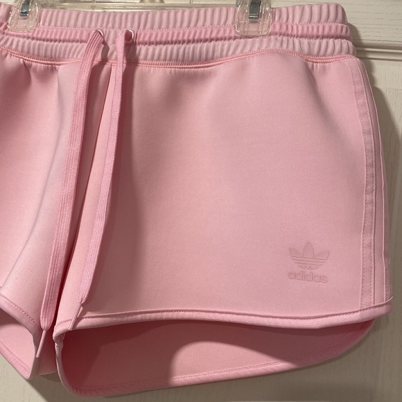 Adidas L Pink Scuba Shorts - Picture 2 of 10